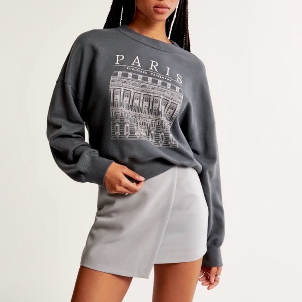 Abercrombie & Fitch Soft AF Destination Collection Crewneck
